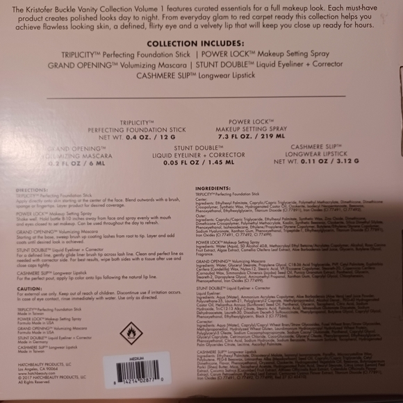 KRISTOFER BUCKLE Vanity Collection Volume 1 For Women's. - Picture 11 of 15